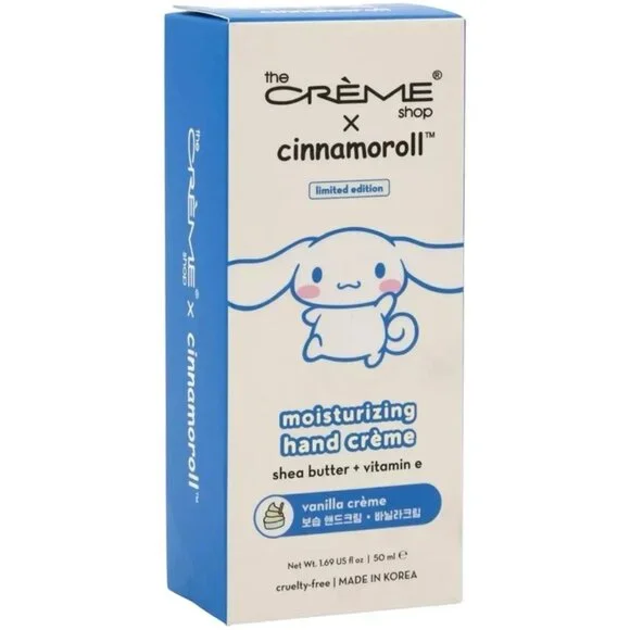 The Creme Shop x Cinnamoroll Moisturizing Hand Crème - Vanilla Creme NIB - Picture 1 of 1